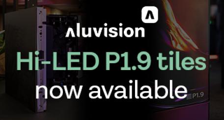 Aluvision Hi-LED P1.9 tiles now available