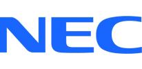 NEC P2728C blue logo