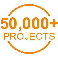 50000+ Projects