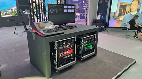 Barco image processing and projection at Plasa 1