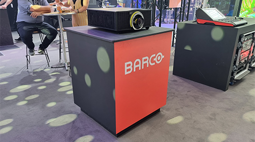 Barco image processing and projection at Plasa 2