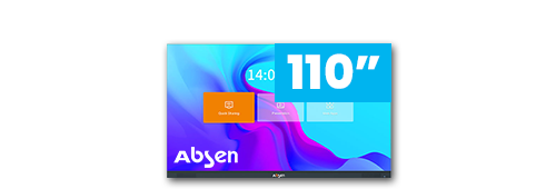 Absenicon Slim 110 inch