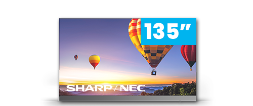 Sharp/NEC E Series 135 inch