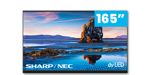 Sharp/NEC FE Series 165 inch